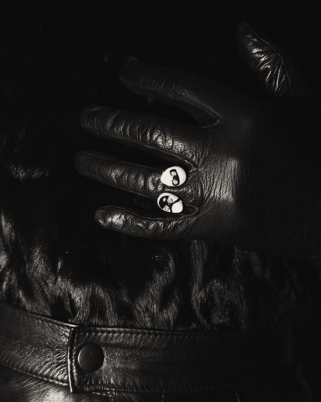 Twins Head Ring