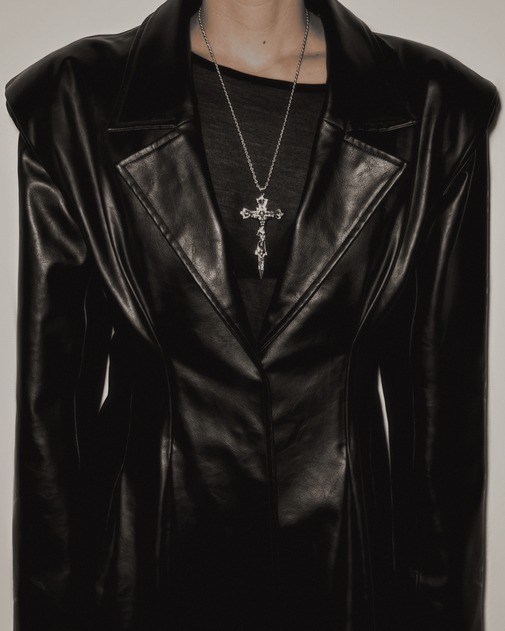 Jesus Cross Knife Pendant