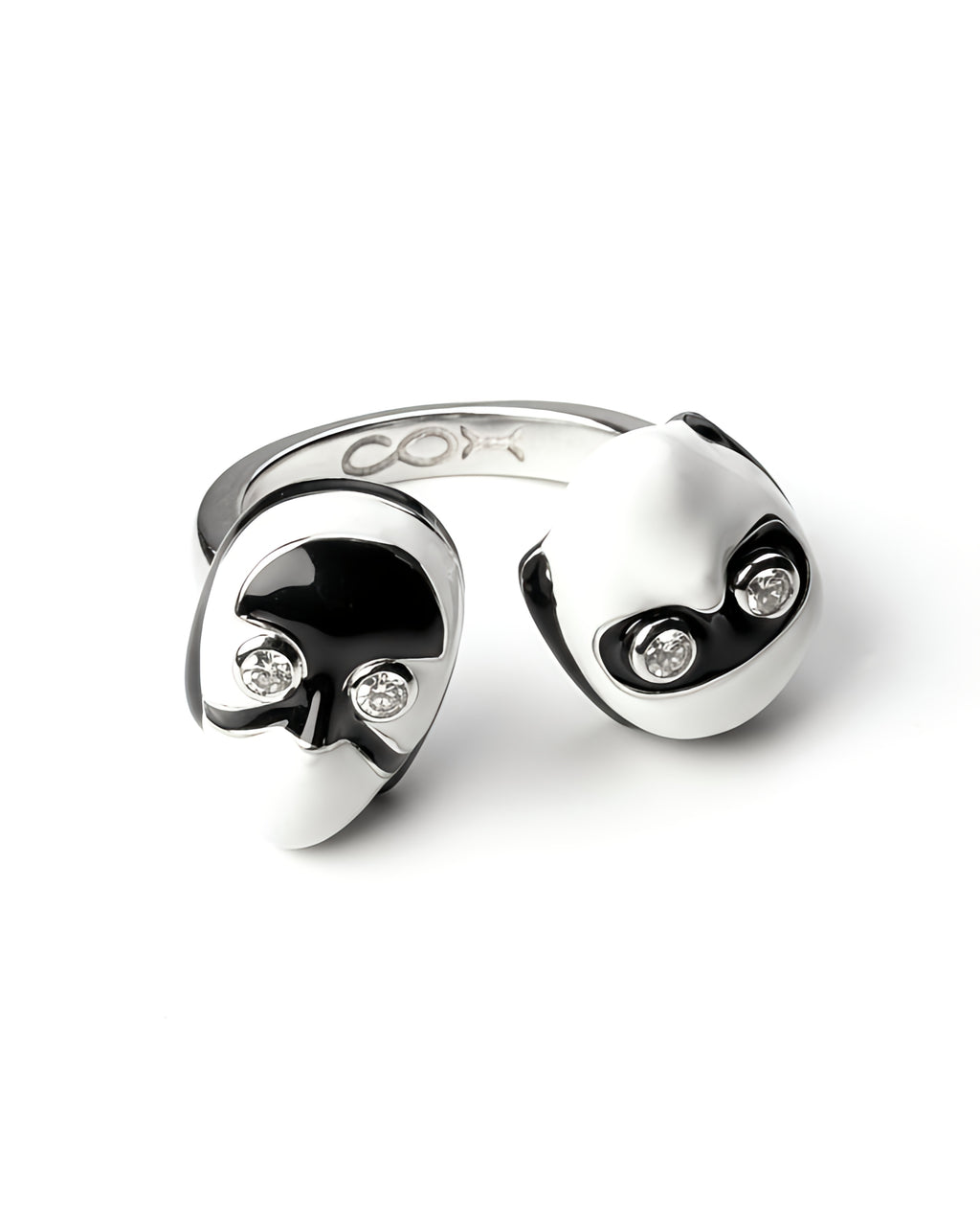 Twins Head Ring