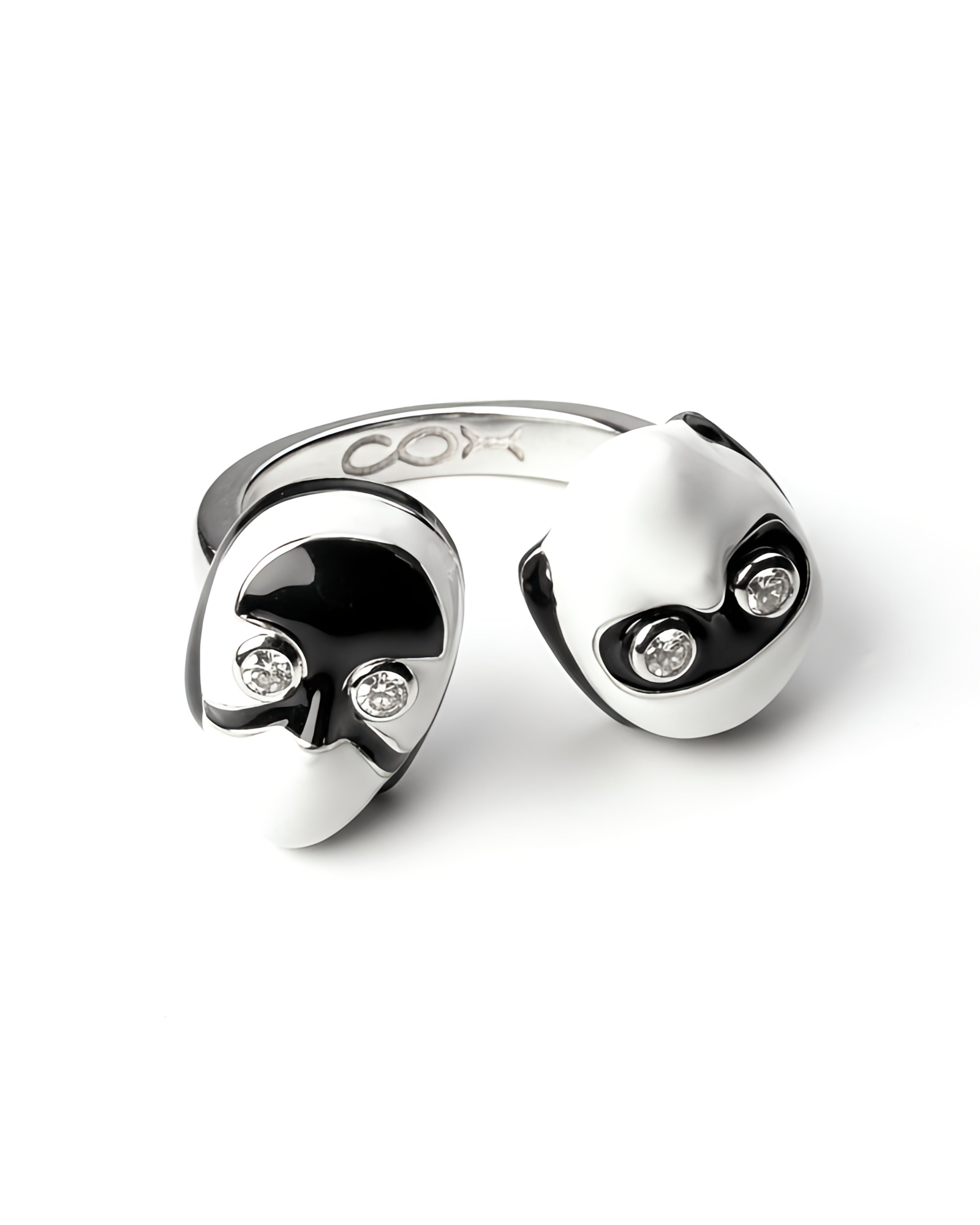Twins Head Ring