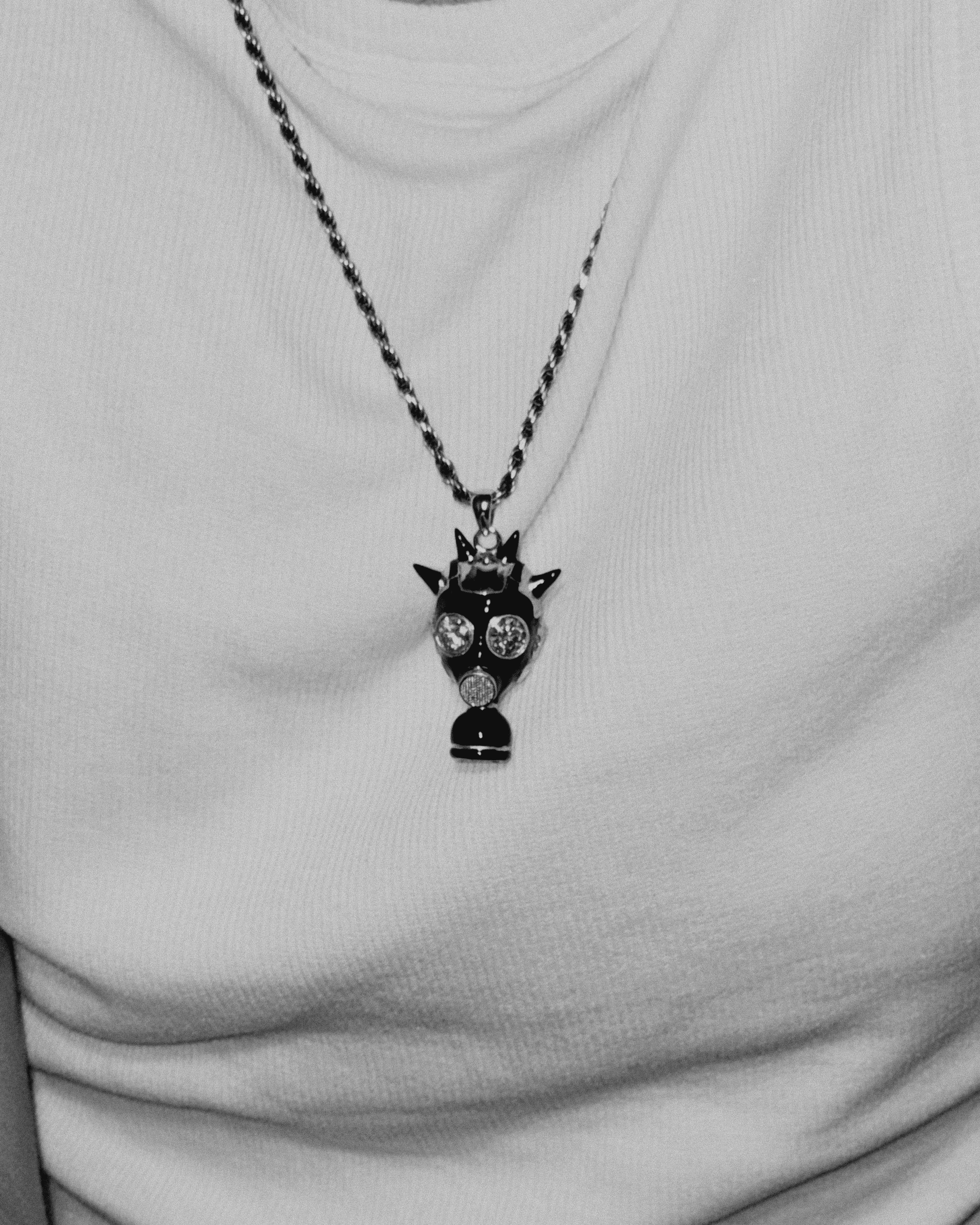 Gas Mask Pendant