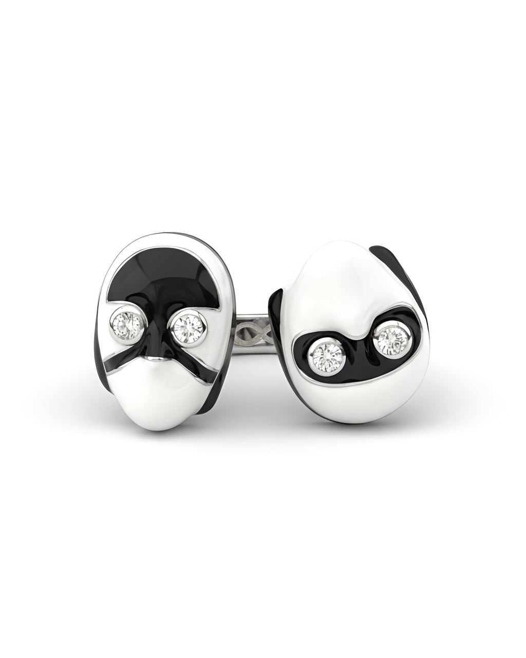 Twins Head Ring