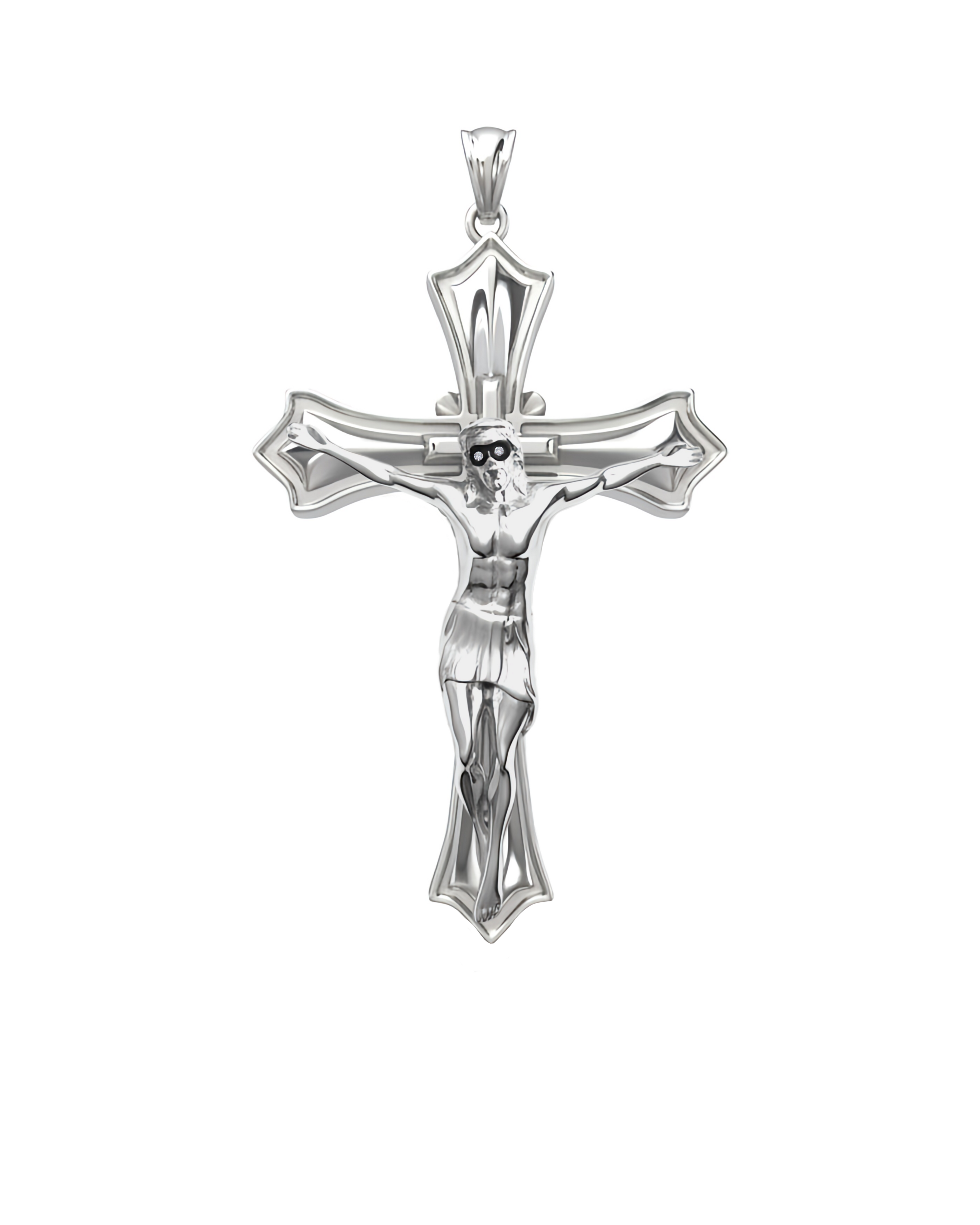 Jesus Cross Knife Pendant